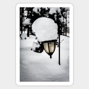 Snow Lantern 1 Sticker